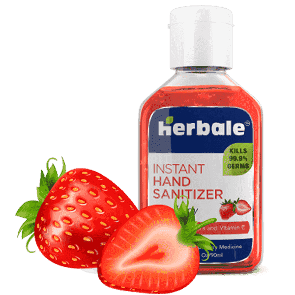 Herbale Instant Strawberry Hand Sanitizer
